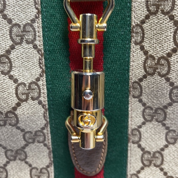 Gucci Jackie O bag purse shoulder bag logo GG - Picture 3 of 12